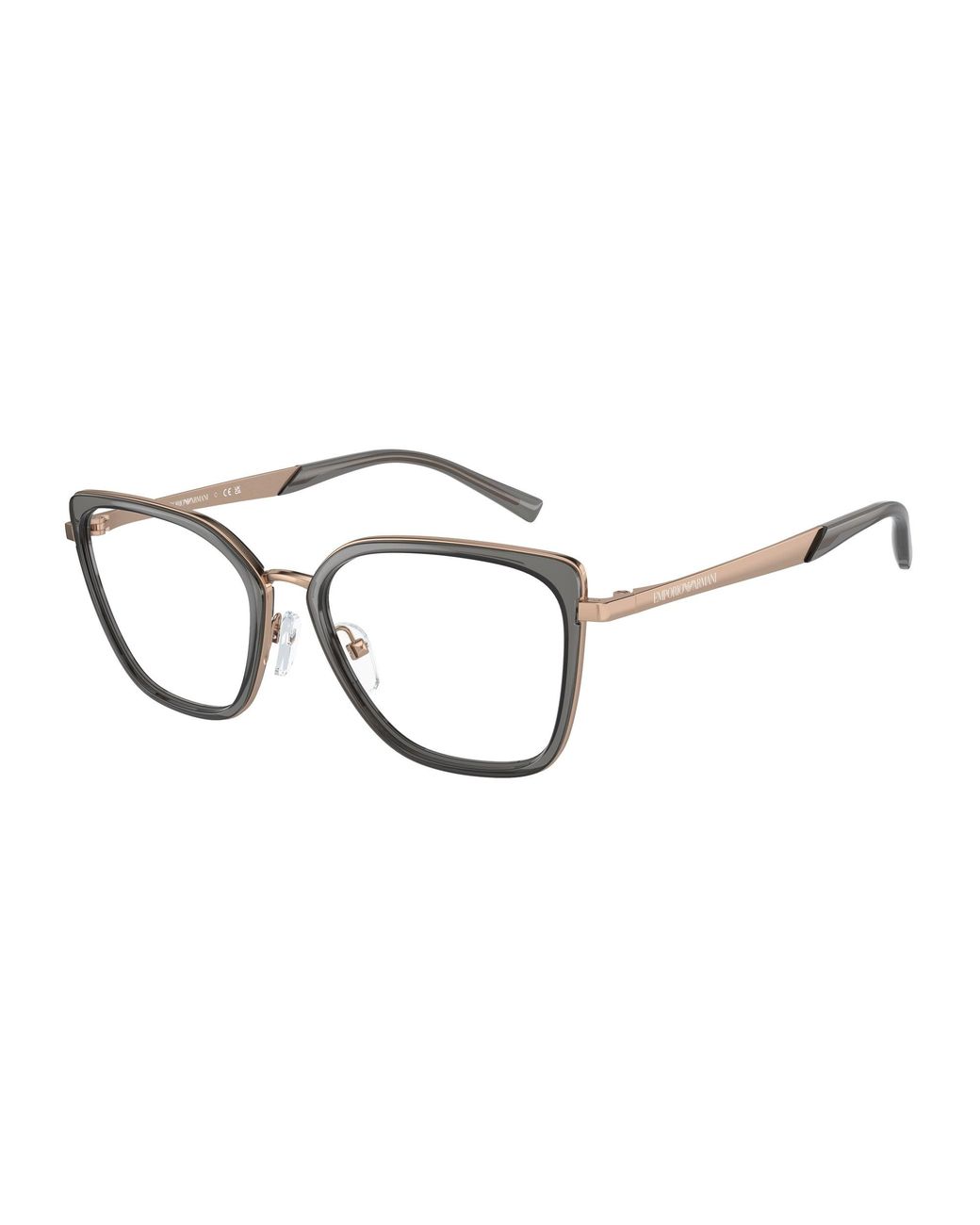 Emporio Armani Black Ea1152 3361 Optical Frames Metal Cat Eye Normal
