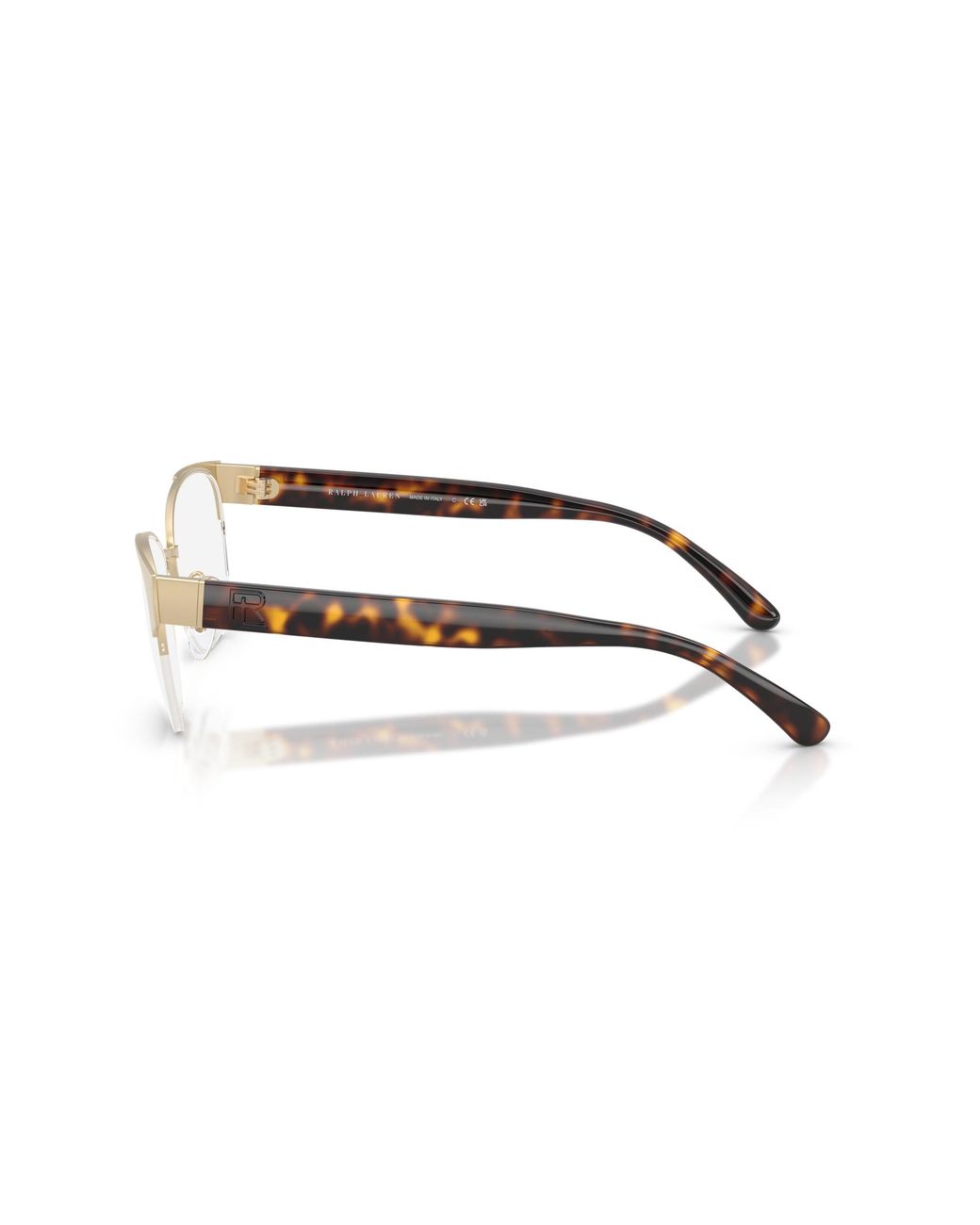 Ralph Lauren Black Rl5132 9478 Optical Frames Steel Cat Eye Normal