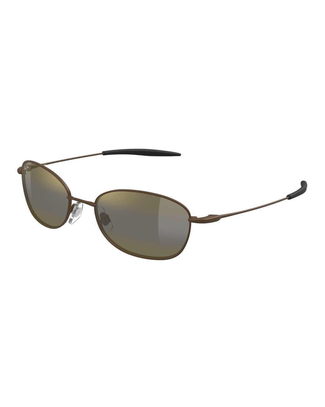 Maui Jim Black Mj0372S 003 Occhiali Da Sole Metallo Bronzo Rotonda