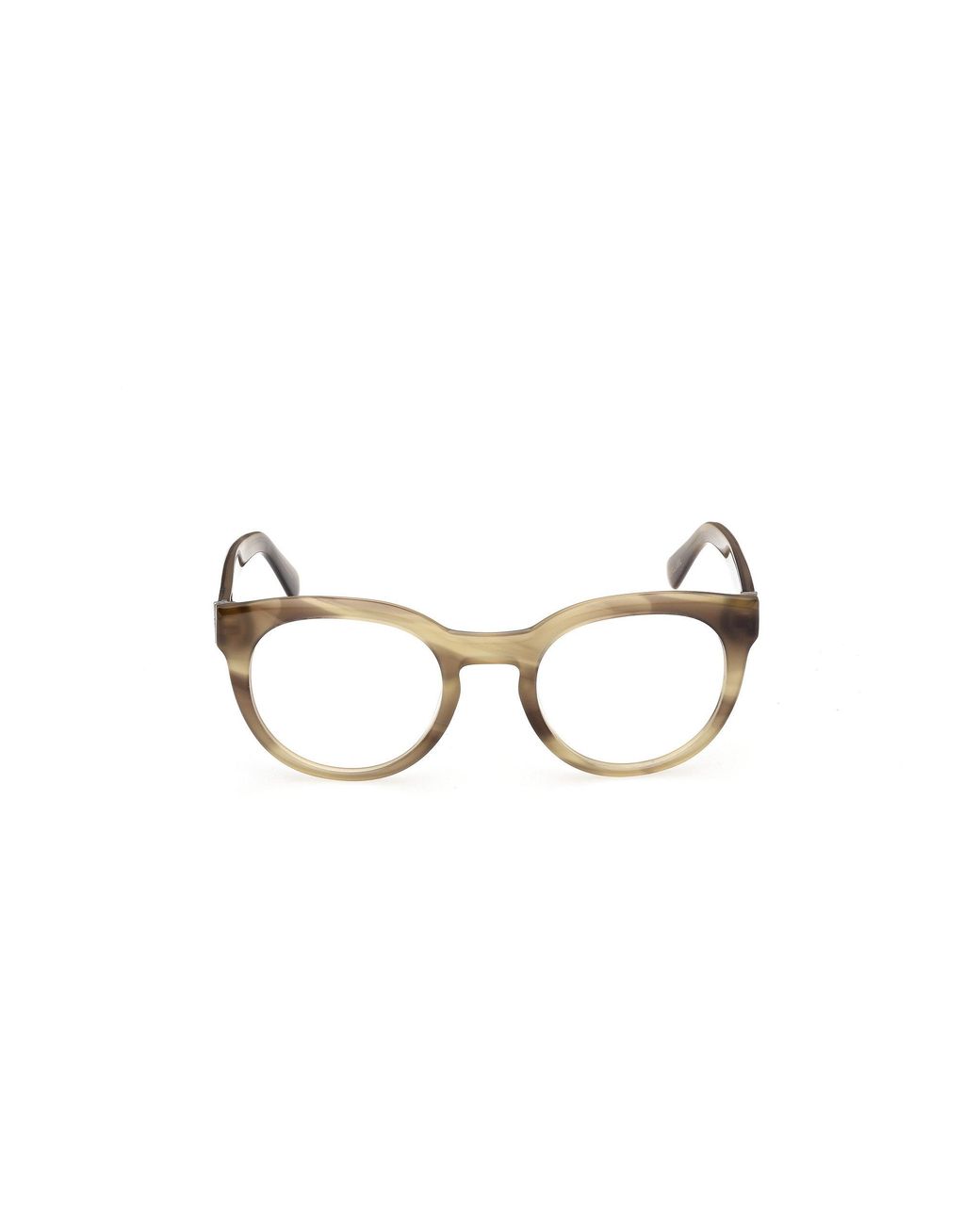 Guess Black Gu50366 095 Optical Frames Acetate Round Normal for men