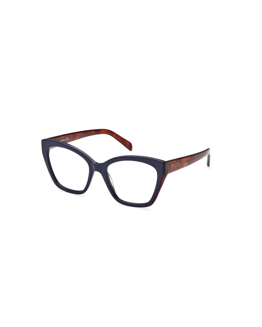 Emilio Pucci Black Ep5216 092 Optical Frames Acetate Butterfly Normal