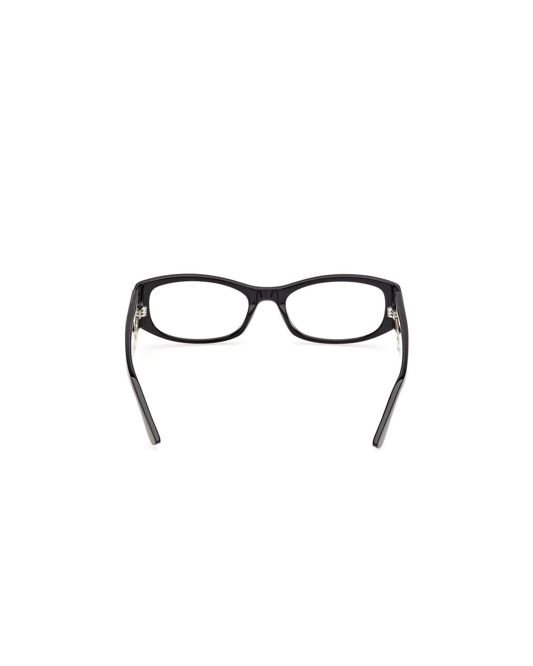Guess Black Gu50352 001 Optical Frames Acetate Round Normal