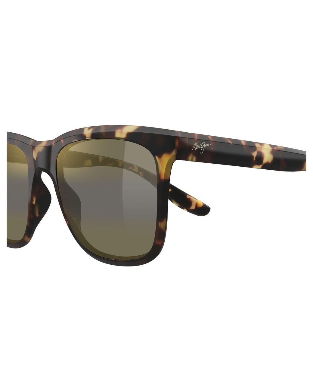 Maui Jim Black Mj0602S 004 Occhiali Da Sole Iniettato Bronzo Squadrata