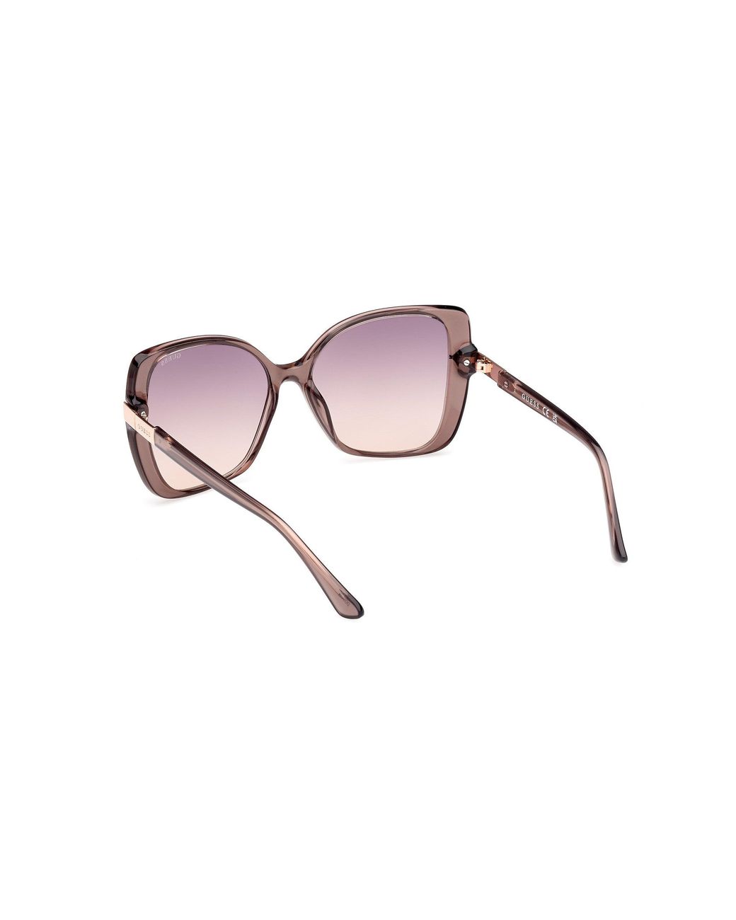 Guess Black Gu7820 59Z Sunglasses Injected Butterfly Normal