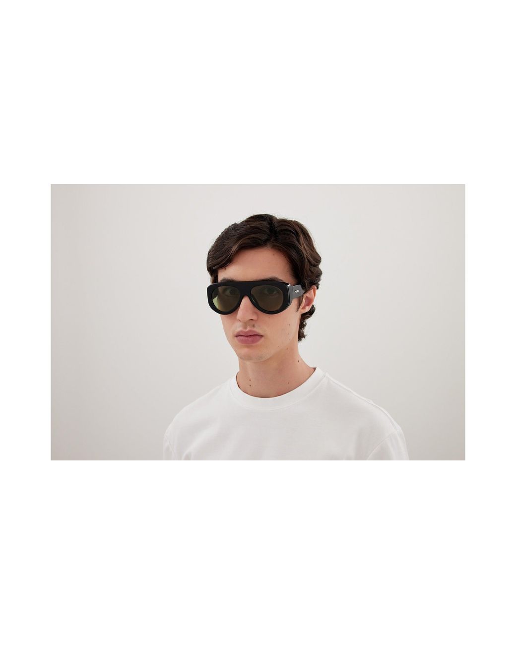 Bottega Veneta Black Bv1362S 006 Sunglasses Injected Pilot