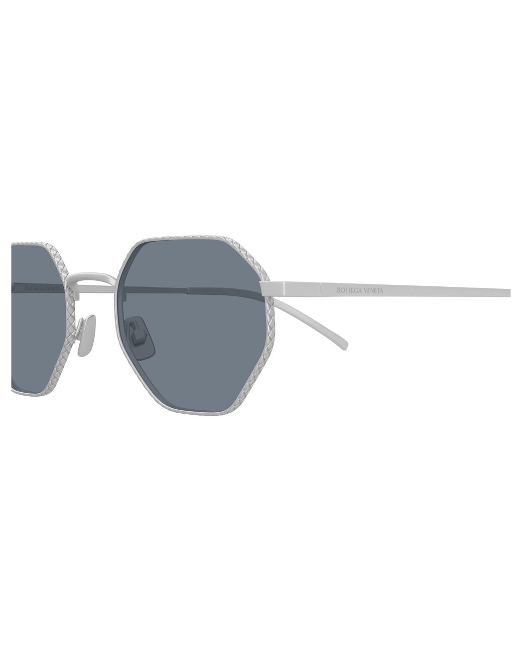 Bottega Veneta Black Bv1471S 004 Sunglasses Titanium Round