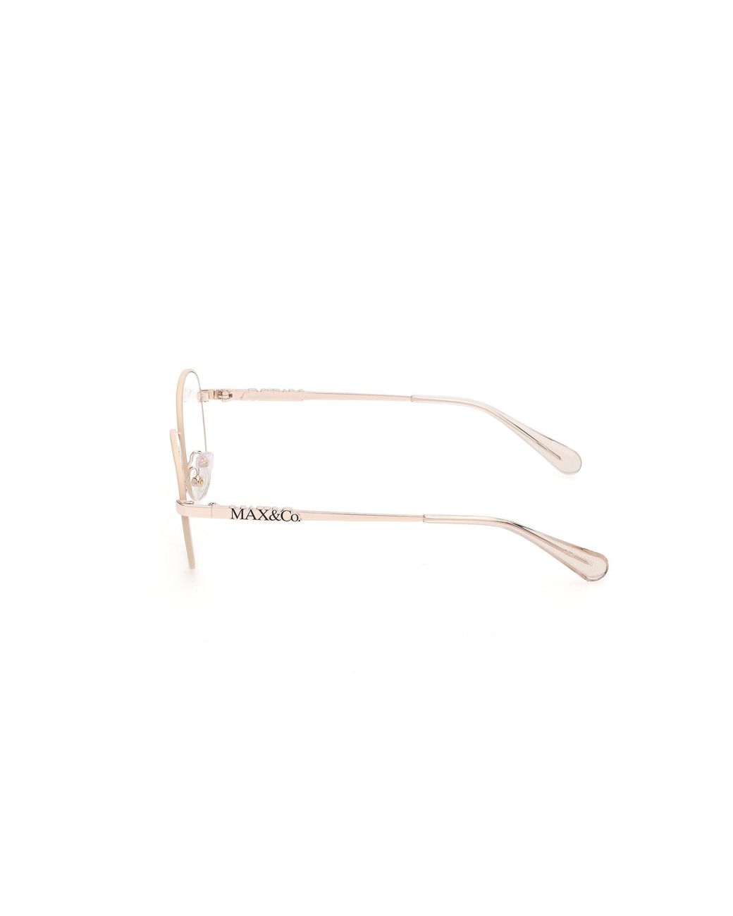 MAX&Co. Black Mo5234 28 Optical Frames Metal Round Normal