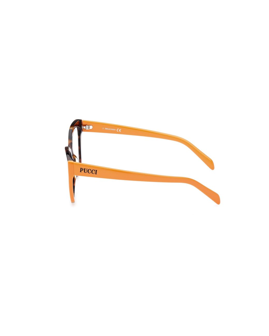 Emilio Pucci Black Ep5216 056 Optical Frames Acetate Butterfly Normal