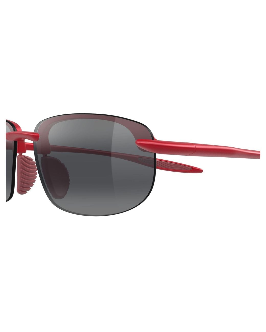 Maui Jim Black Mj0677Sa 004 Occhiali Da Sole Iniettato Grigio Squadrata