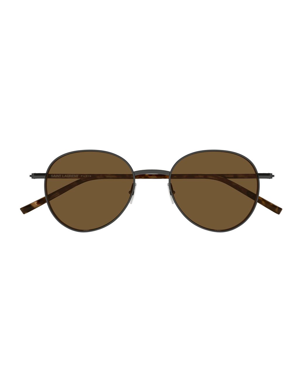Saint Laurent Black Sl 865 004 Sunglasses Metal Round