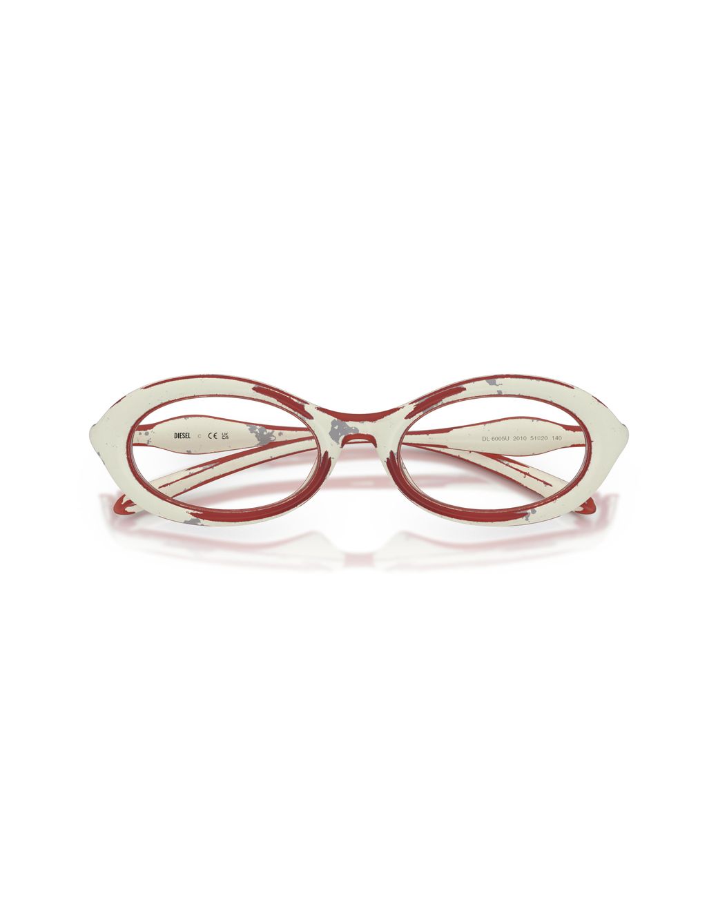 DIESEL Black Dl6005U 2032 Optical Frames Injected Round Normal