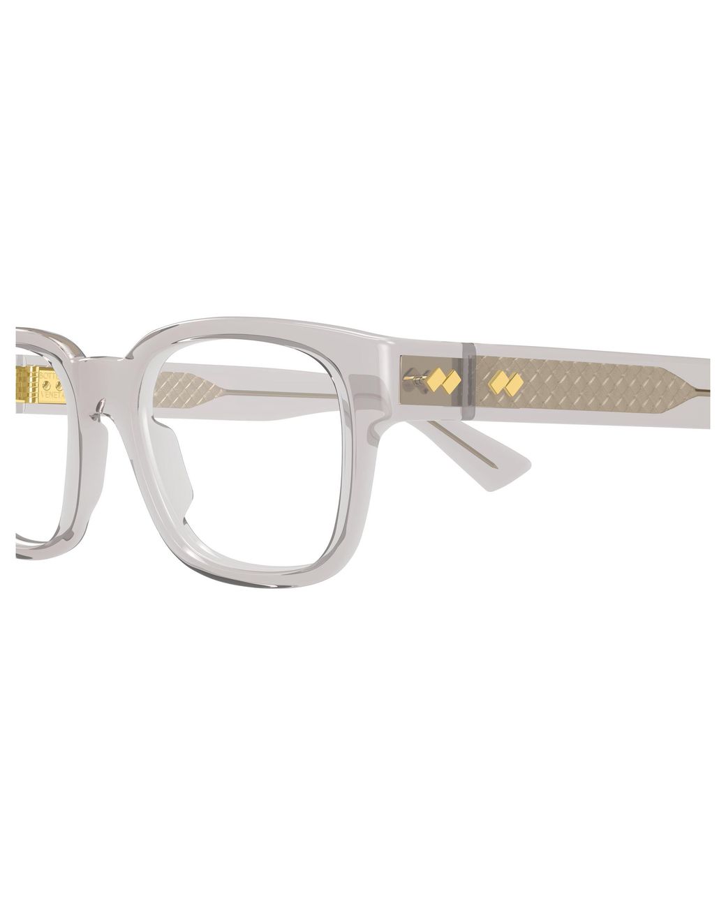 Bottega Veneta Black Bv1403O 004 Optical Frames Acetate Transparent Squared