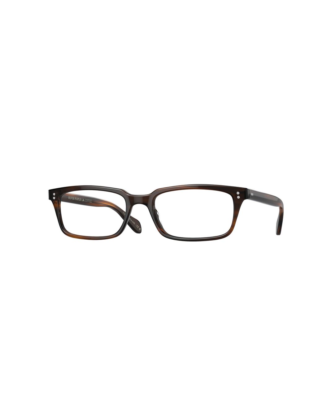 Oliver Peoples Black Ov5102 Denison 1724 Optical Frames Acetate Transparent Squared Normal for men