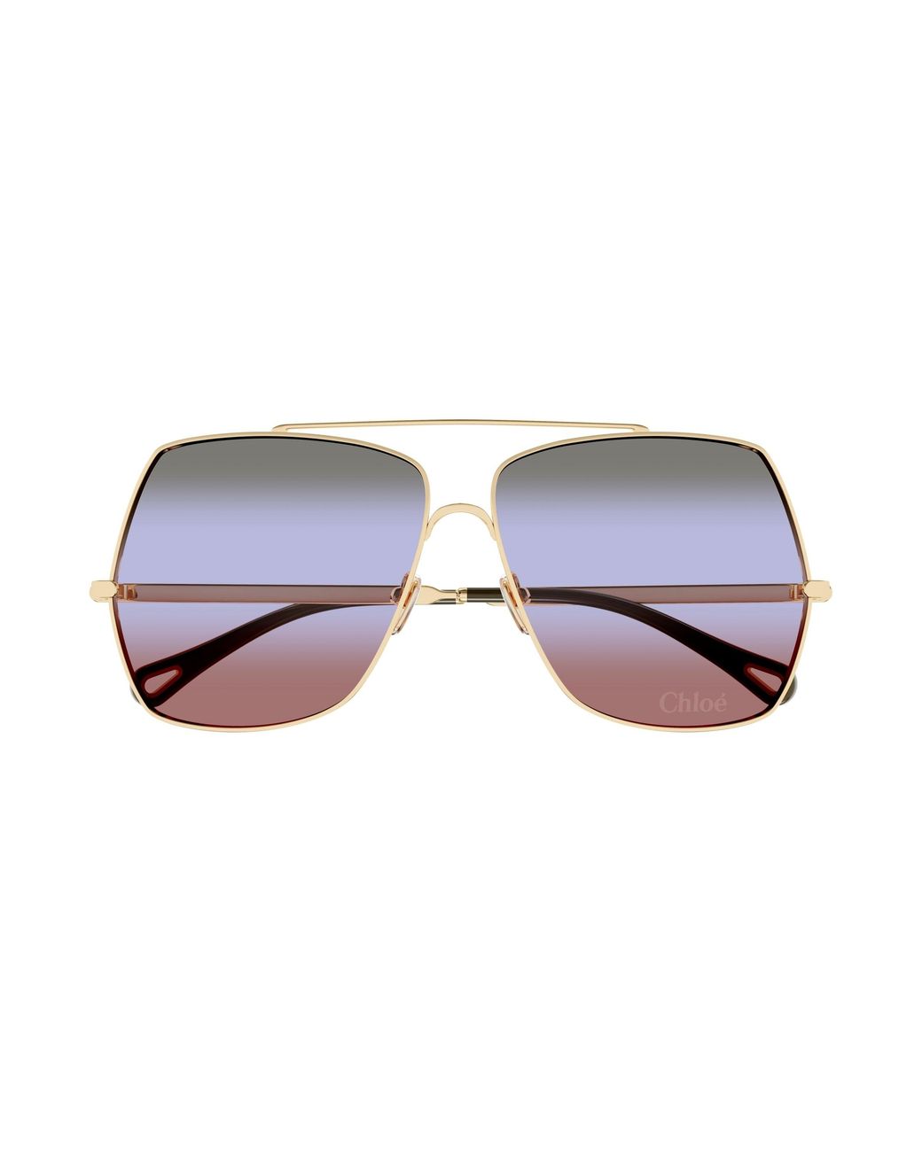Chloé Black Ch0278S 007 Sunglasses Metal Squared