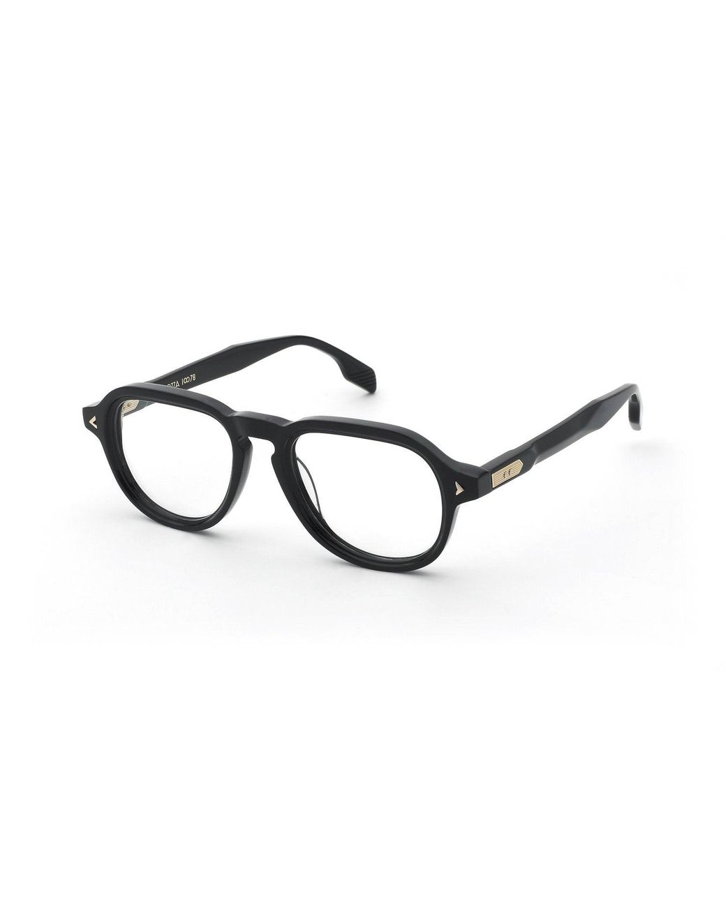Lozza Black Vl4410M Rapsodia 1 Arte 700 Optical Frames Acetate Pilot for men