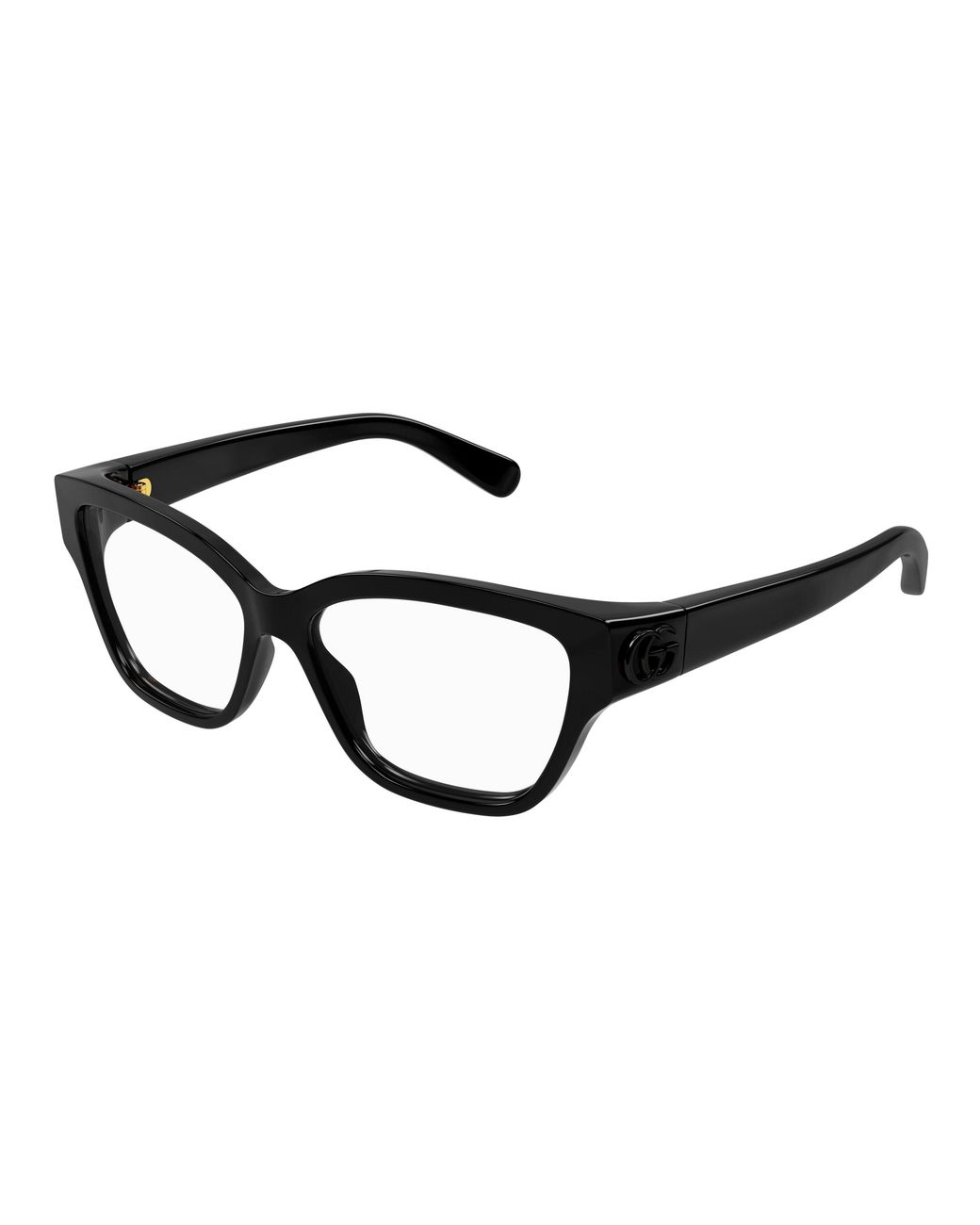 Gucci Black Gg1597O 001 Optical Frames Injected Transparent Cat Eye