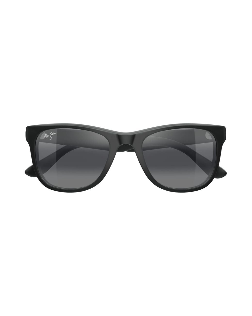 Maui Jim Black Mj0692S 001 Occhiali Da Sole Acetato Grigio Squadrata