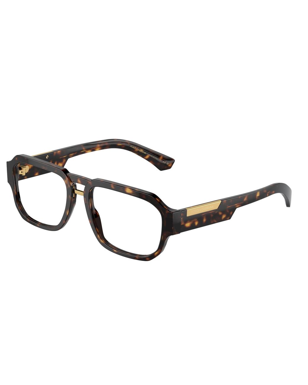 Dolce & Gabbana Black Dg3389 502 Optical Frames Acetate Pilot Normal for men