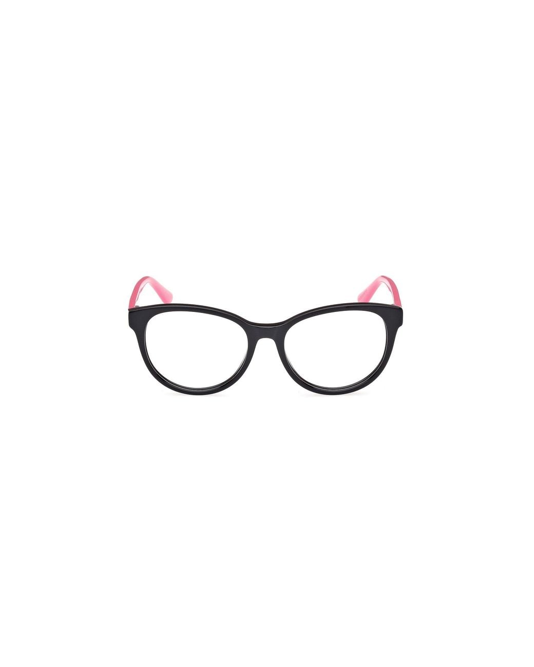 Guess Black Gu50139 001 Optical Frames Acetate Cat Eye Normal