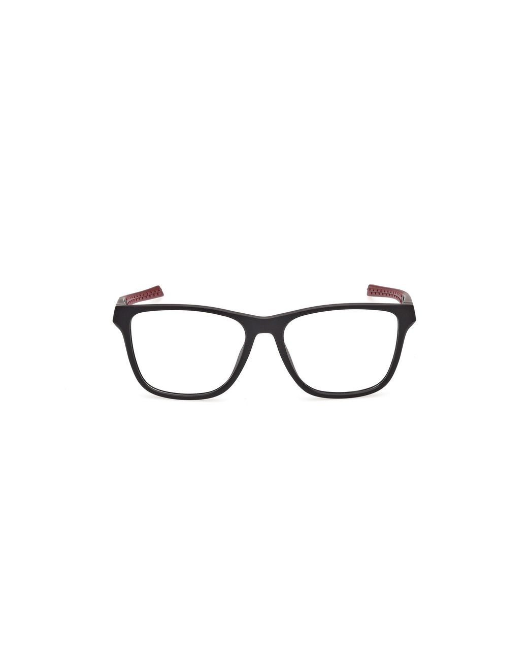 Adidas Originals Black Sp5118 002 Optical Frames Injected Geometric Normal for men