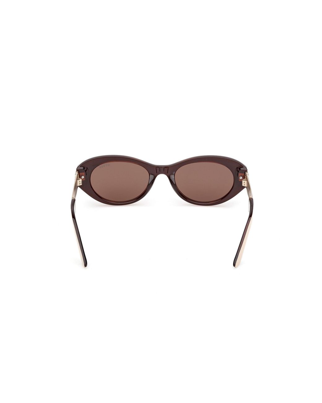 Guess Black Gu00261-H 25E Sunglasses Injected Round Normal