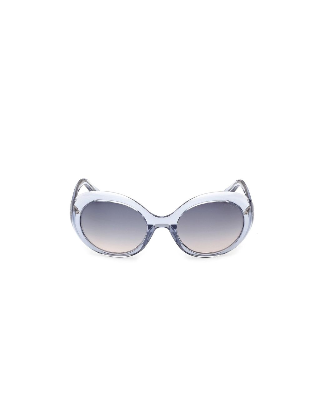Guess Black Gu00287 90W Sunglasses Injected Round Normal
