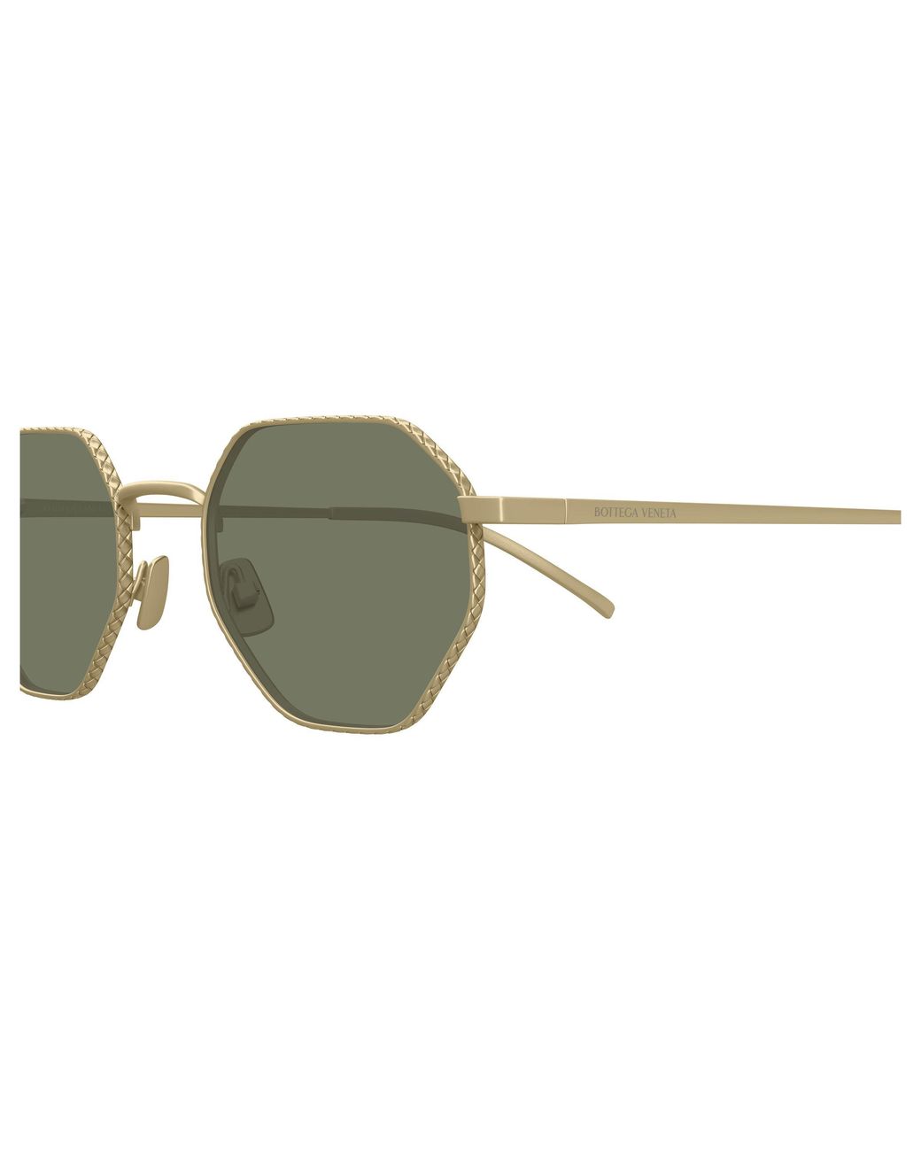Bottega Veneta Black Bv1471S 003 Sunglasses Titanium Round