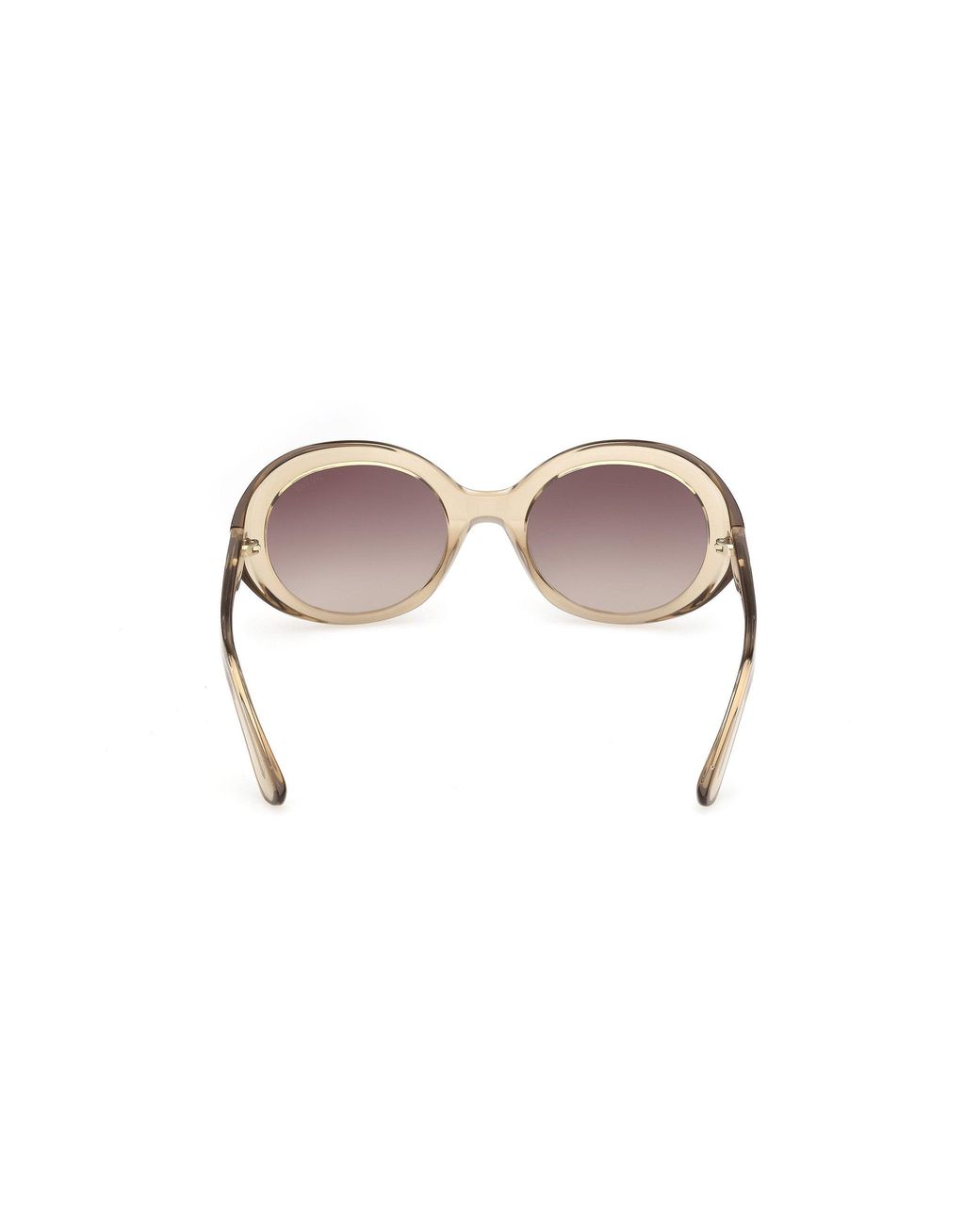 Guess Black Gu00287 59F Sunglasses Injected Round Normal