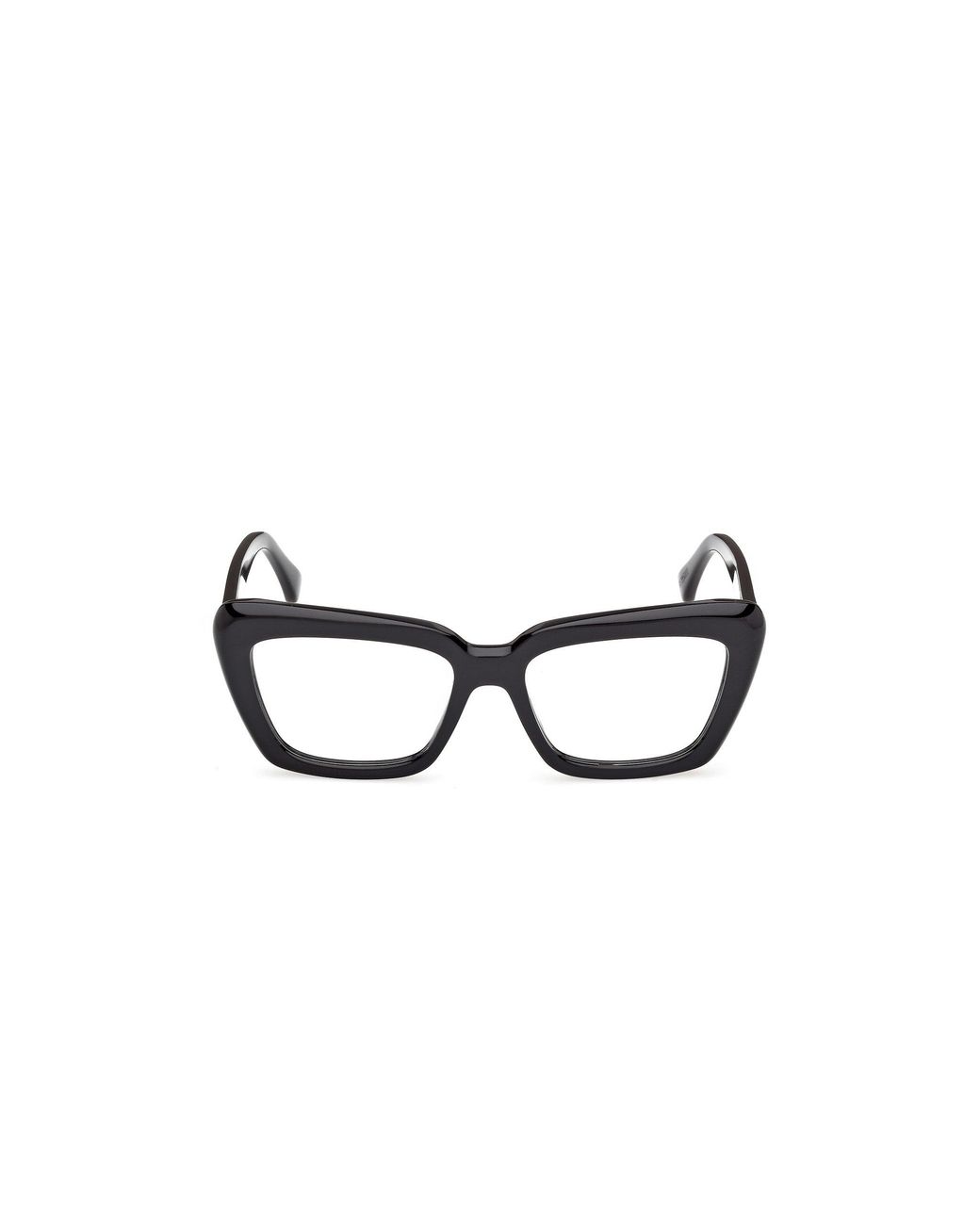 Max Mara Black Mm5210 001 Optical Frames Acetate Cat Eye Normal