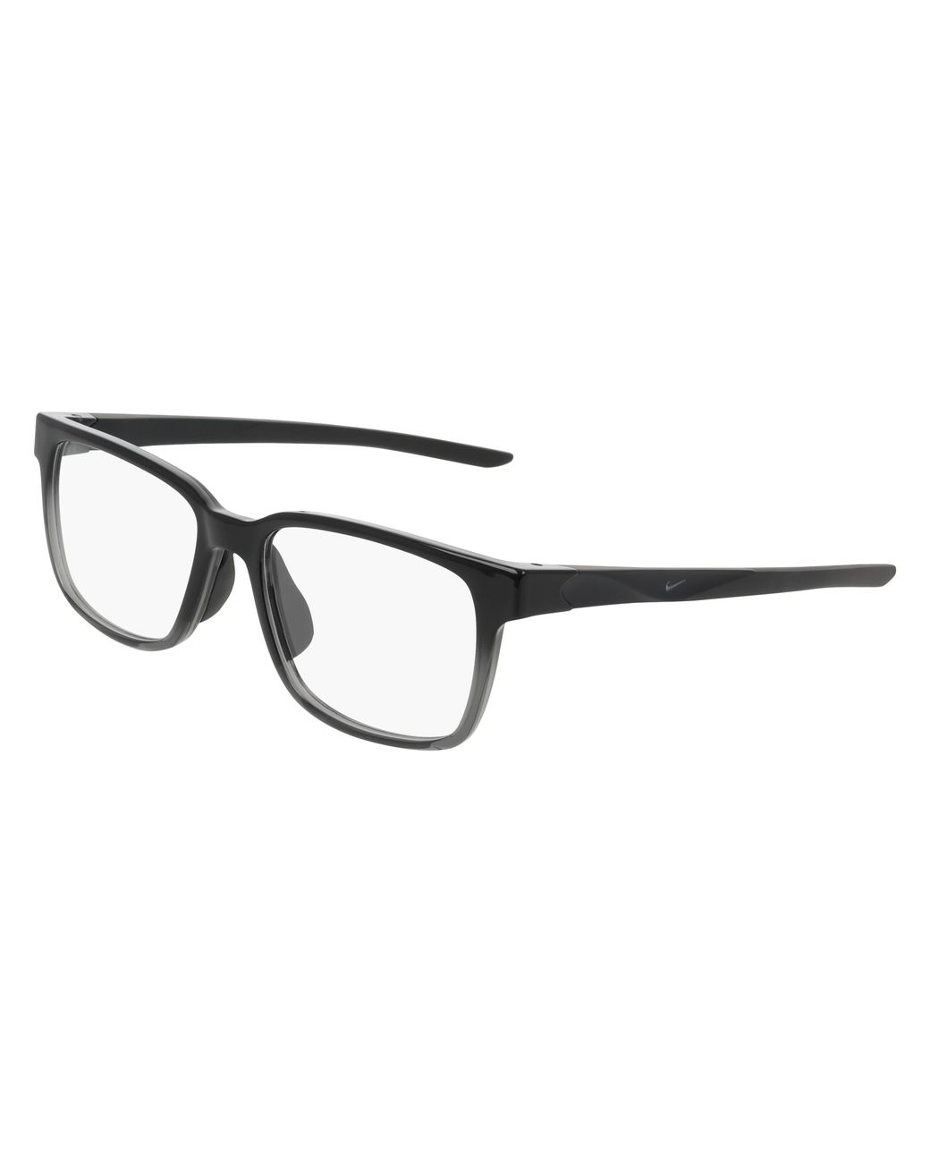 Nike Black 7409 002 Optical Frames Bio-Injected Squared Normal