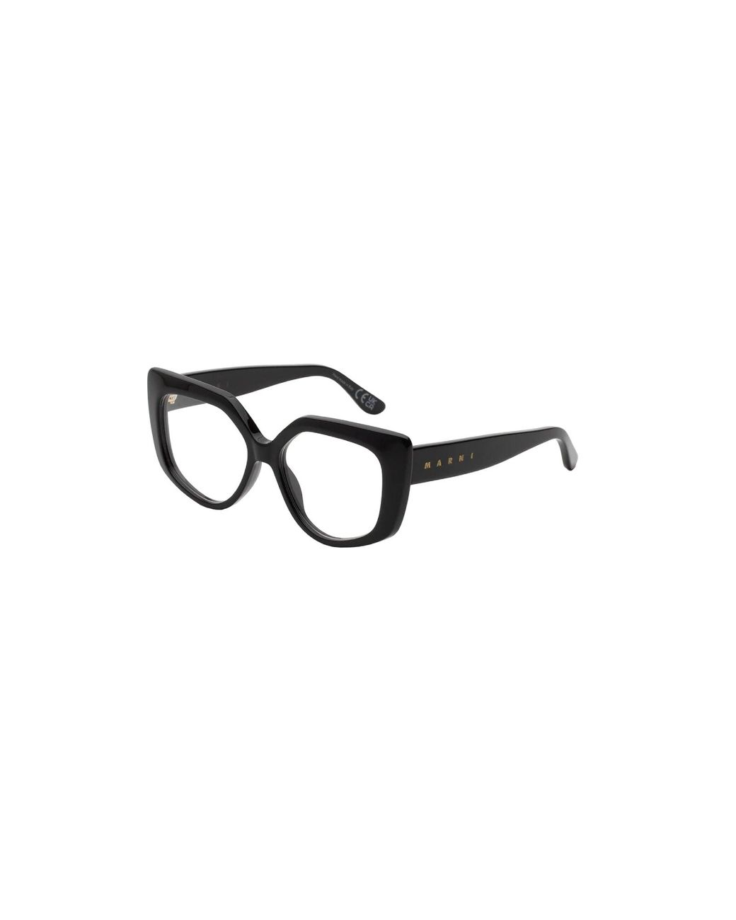 Marni Black C01 Zvier Optical Frames Acetate Geometric