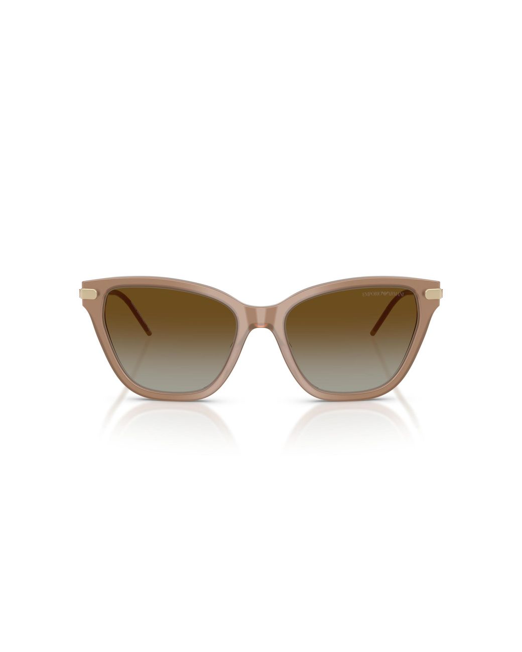 Emporio Armani Black Ea4251 6263T5 Sunglasses Acetate Cat Eye Polarized Shaded