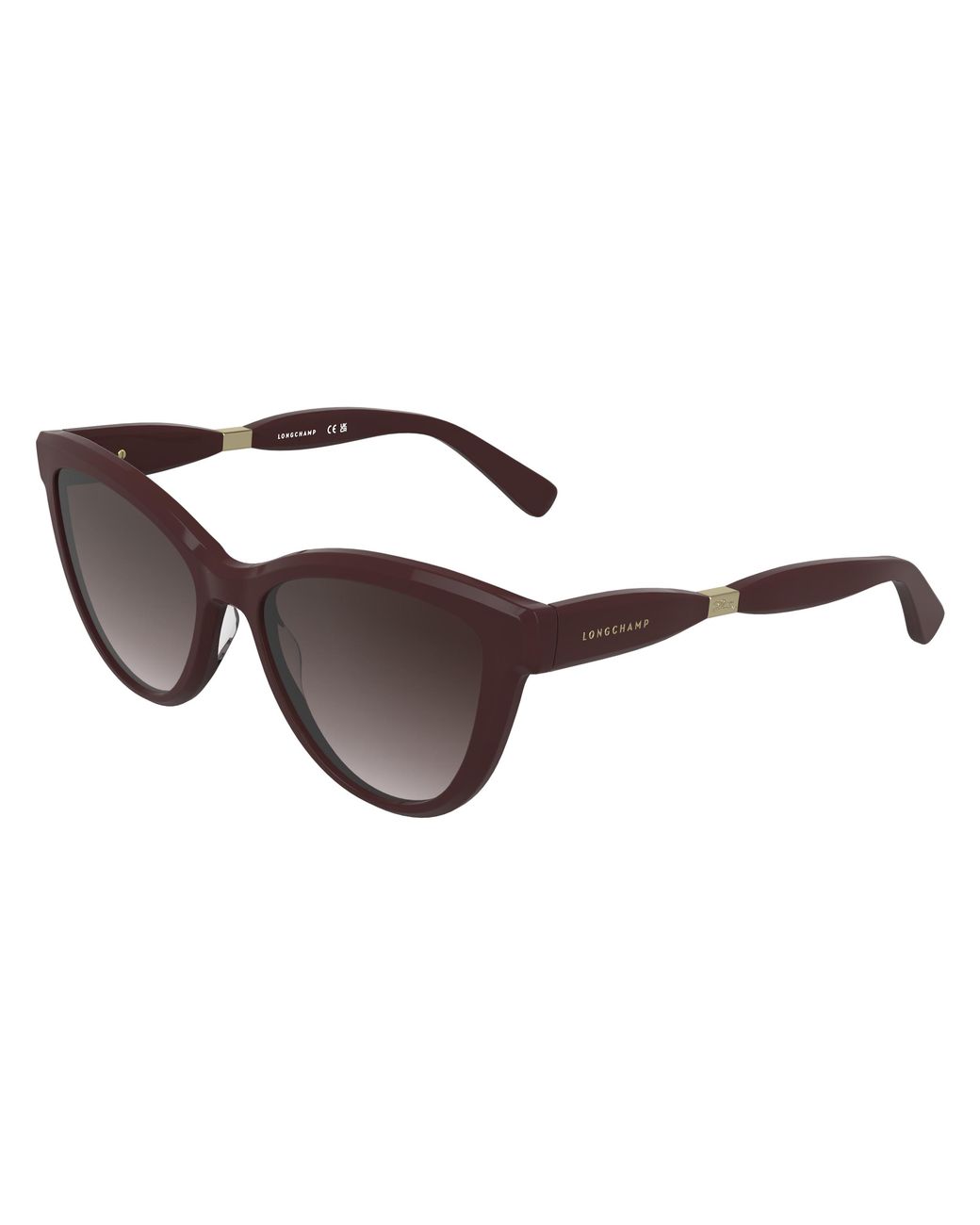 Longchamp Black Lo804S 601 Sunglasses Acetate Cat Eye Normal