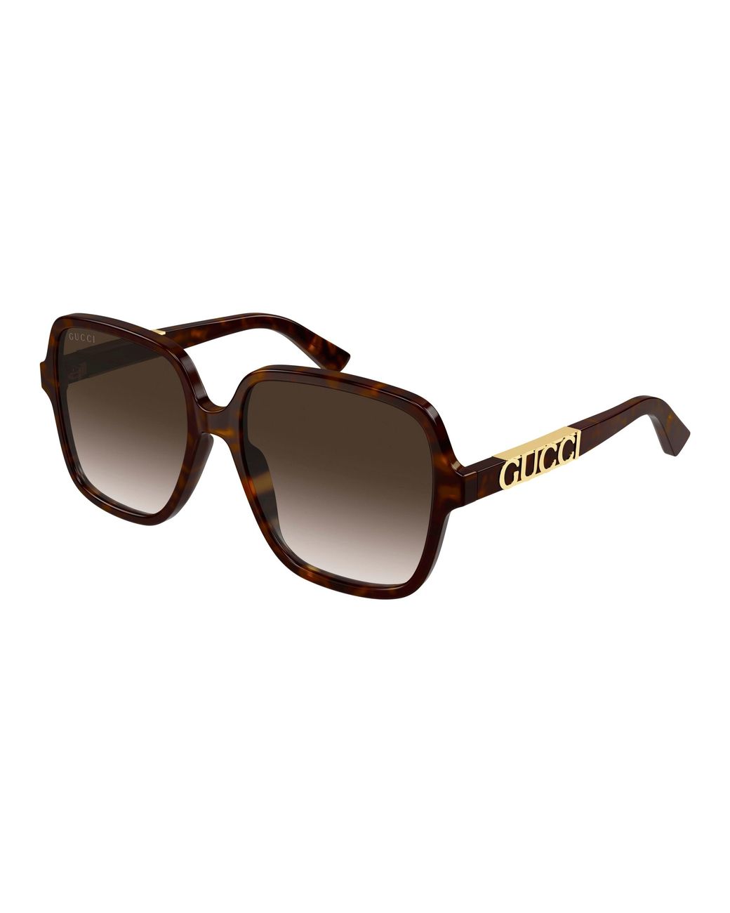 Gucci Black Gg1189Sa 003 Sunglasses Acetate Squared Normal Shaded