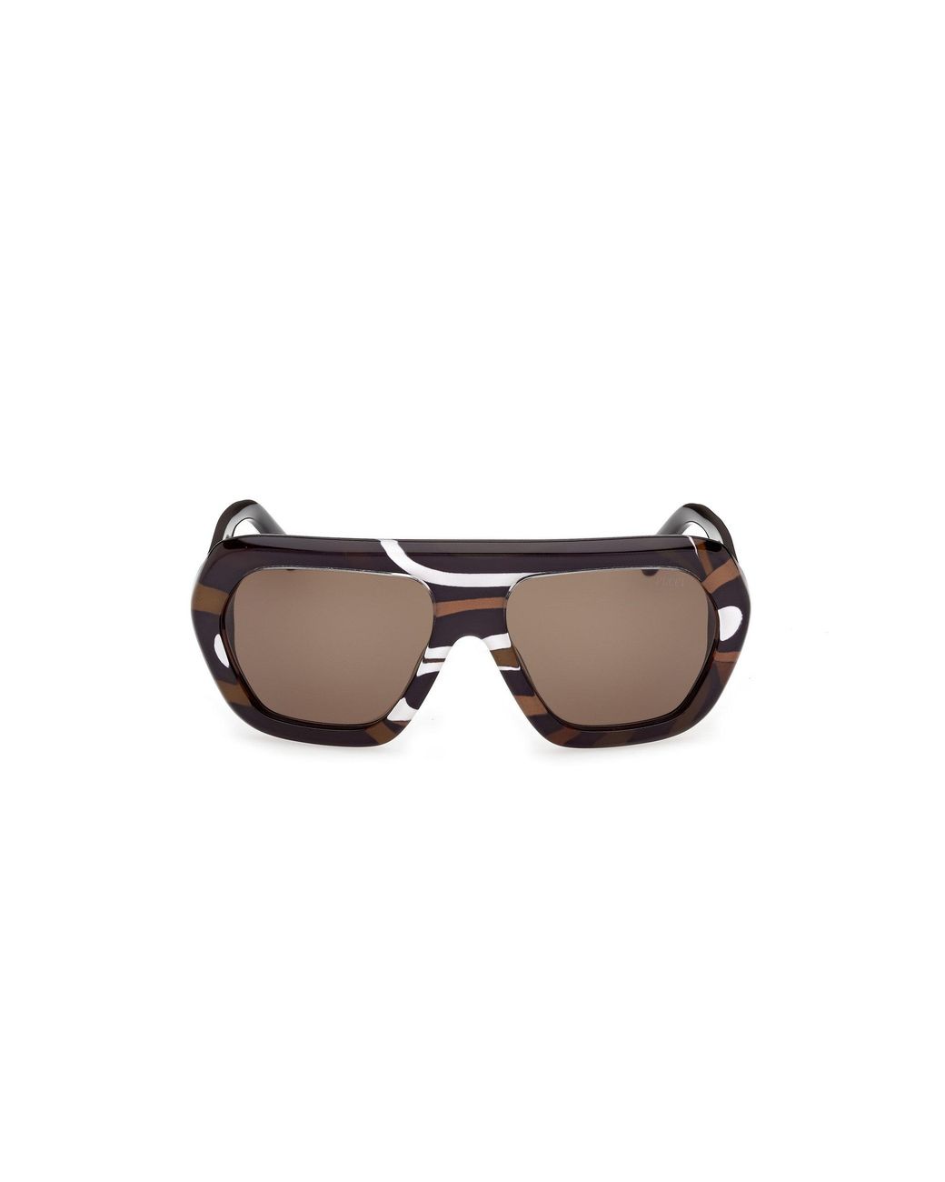 Emilio Pucci Black Ep0252 99E Sunglasses Acetate Geometric Normal