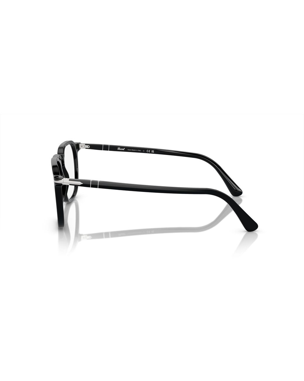 Persol Black Po3337V 95 Optical Frames Acetate Transparent Pantos Normal