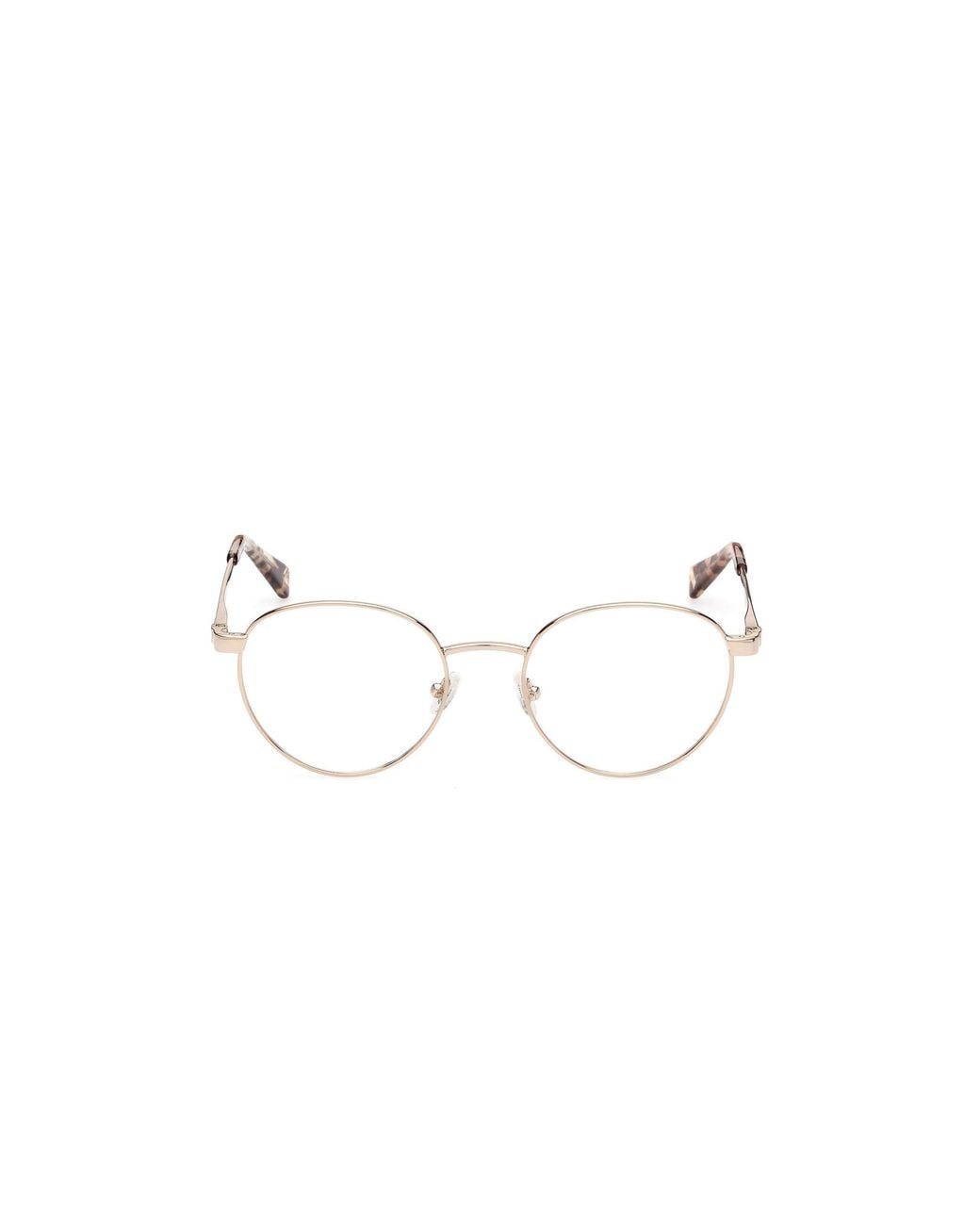 Guess Black Gu5221 032 Optical Frames Metal Round Normal