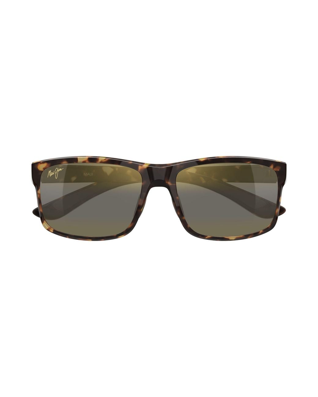 Maui Jim Black Mj0439S 015 Occhiali Da Sole Bio-Iniettato Bronzo Squadrata