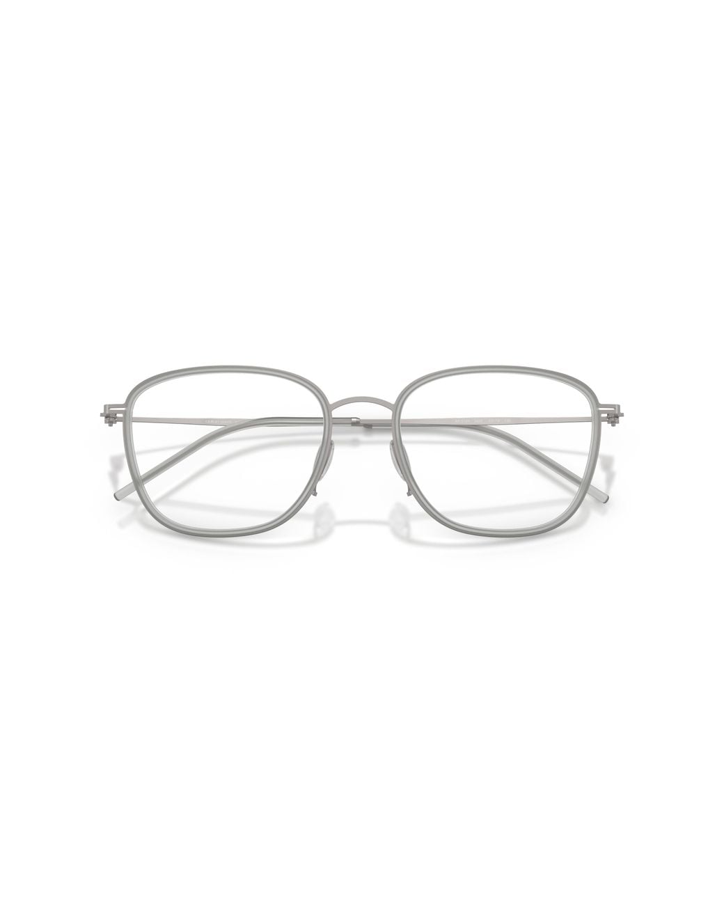 Giorgio Armani Black Ar5154 3450 Optical Frames Metal Transparent Pillow Normal for men