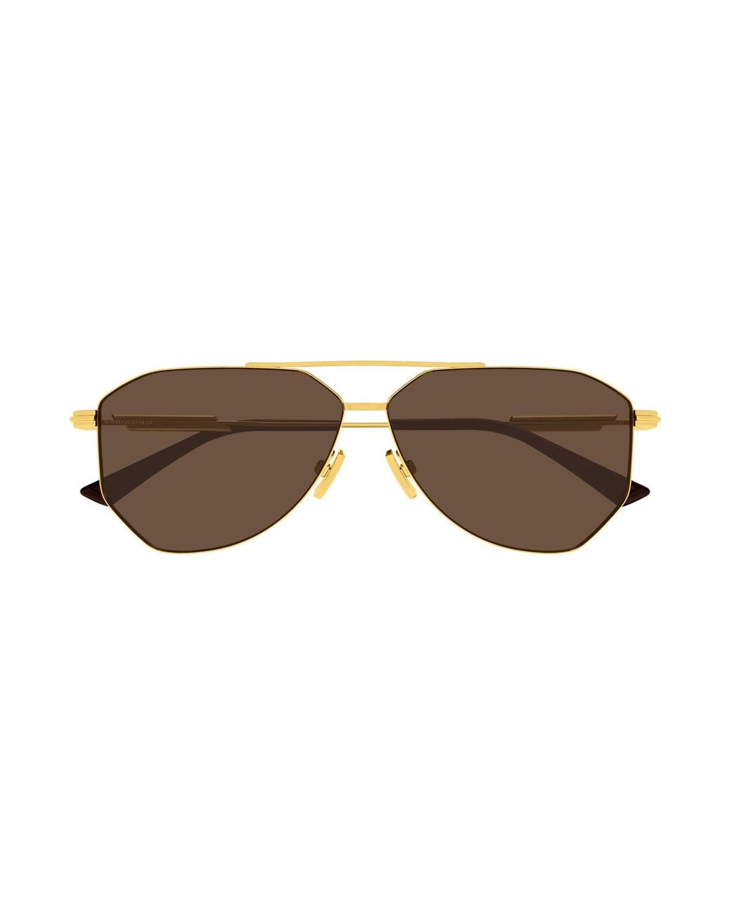 Bottega Veneta Black Bv1508S 002 Sunglasses Metal Pilot