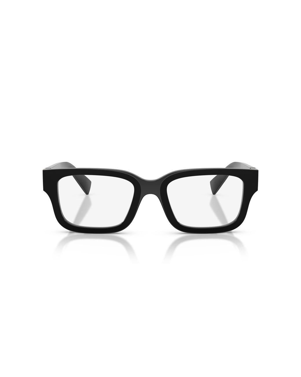Miu Miu Black Mu 02Yv 16K1O1 Optical Frames Acetate Squared Normal