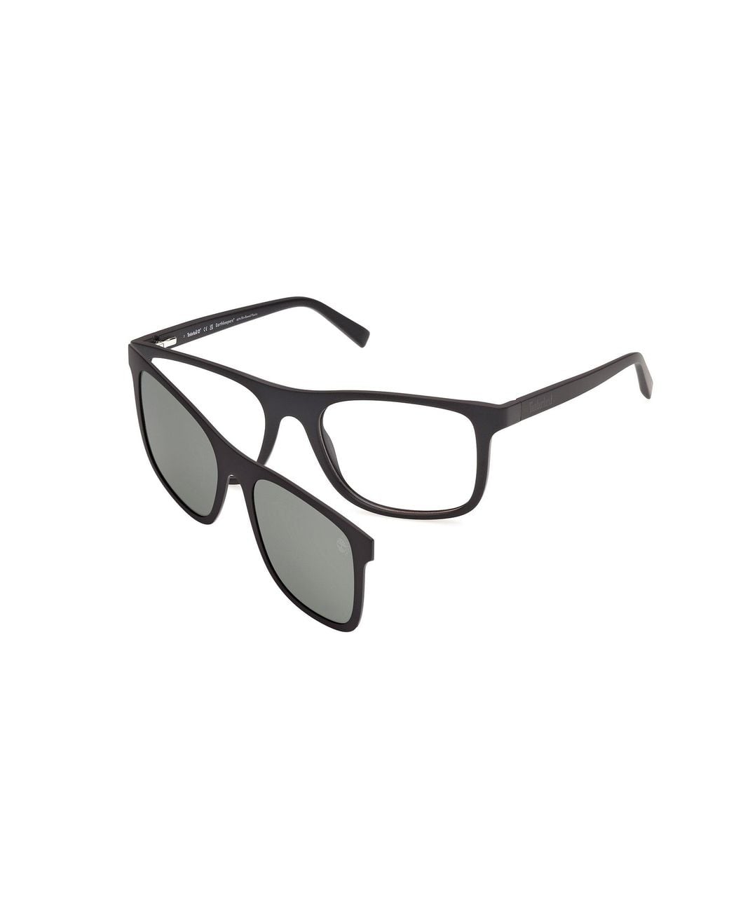Timberland Black Tb50127 2 Optical Frames Injected Squared Normal for men