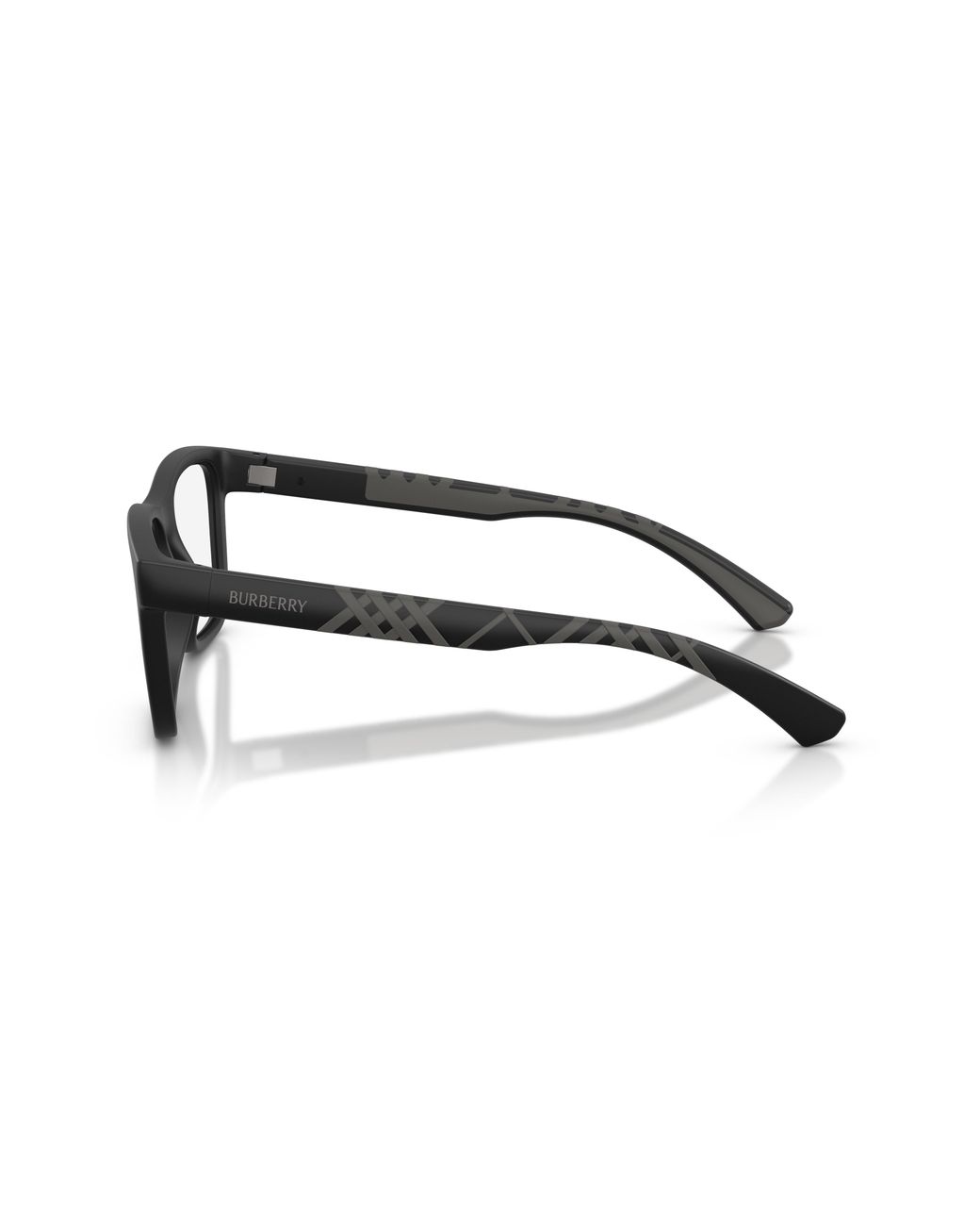 Burberry Black Be2464U 4260 Optical Frames Injected Transparent Squared Normal for men