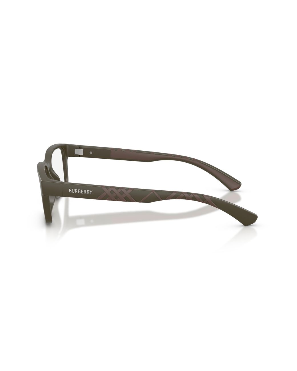 Burberry Black Be2463U 4263 Optical Frames Injected Transparent Squared Normal for men