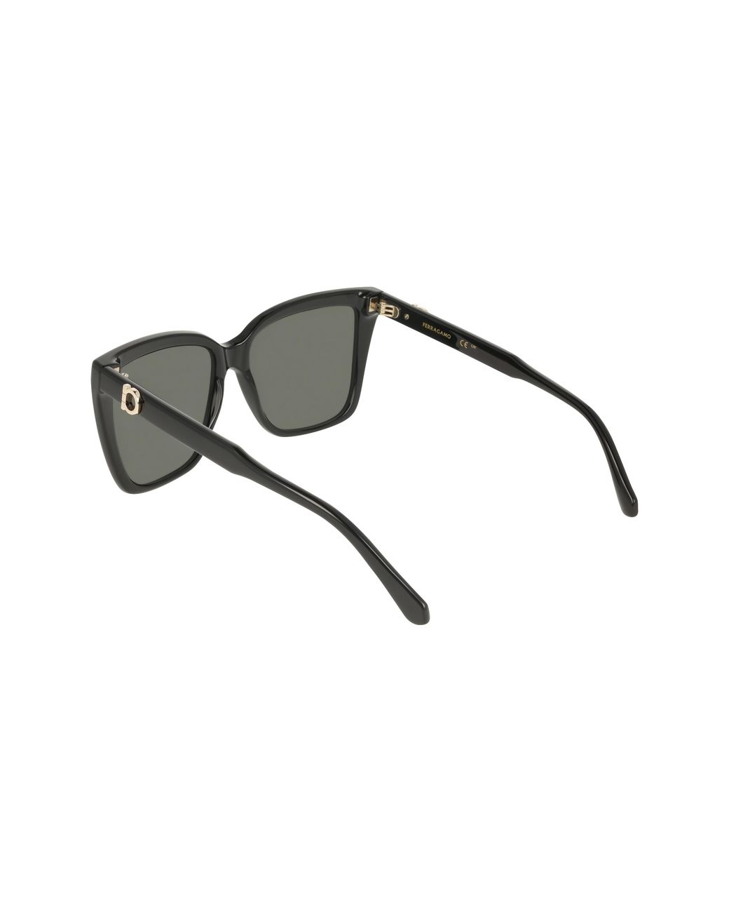 Ferragamo Black Sf2085Se 001 Sunglasses Acetate Squared Normal