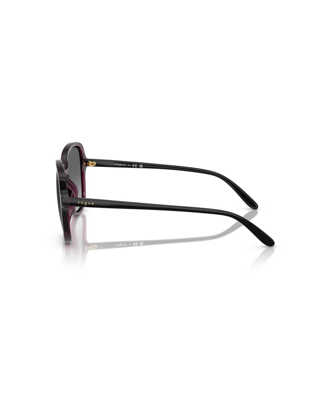 Vogue Eyewear Black Vo5601S 298911 Sunglasses Nylon Squared Normal Shaded