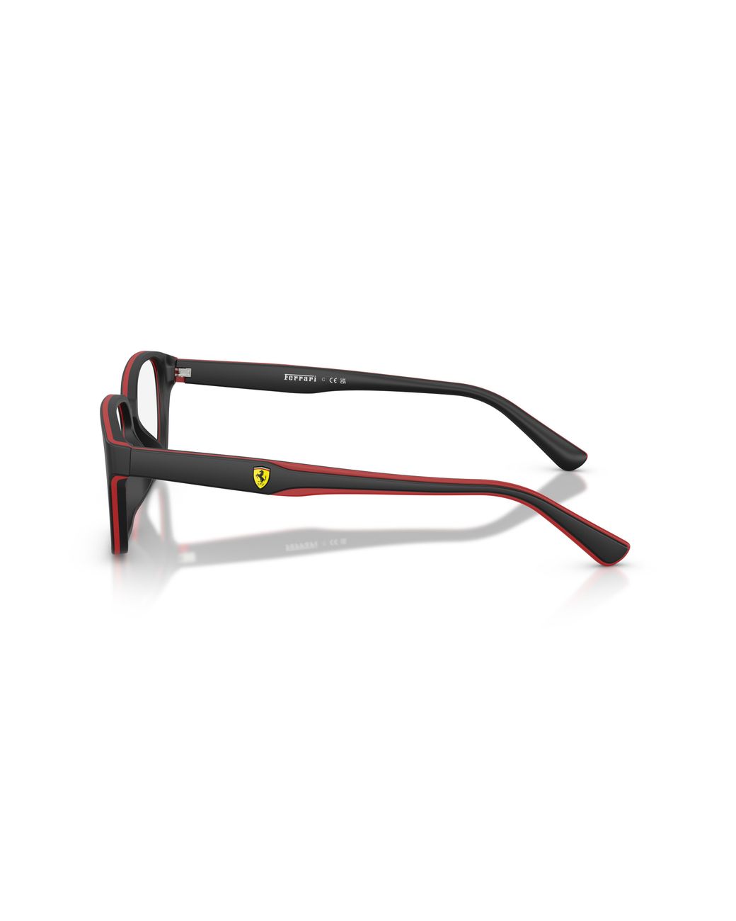 FERRARI SCUDERIA Black Fz8029D 757 Optical Frames Acetate Transparent Pillow Normal