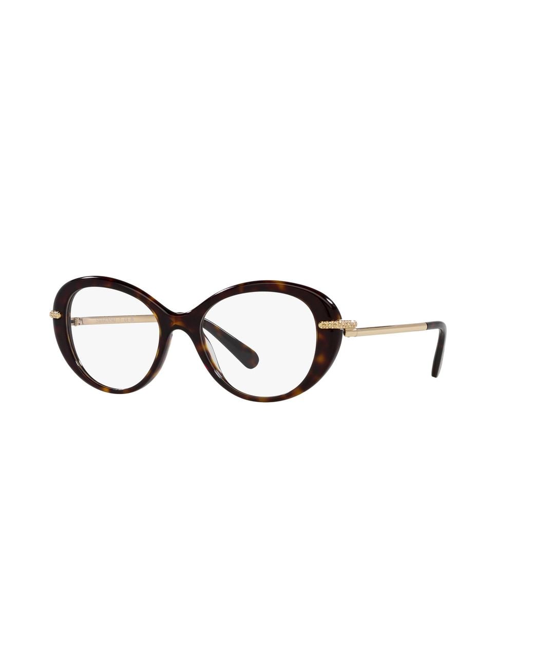 Swarovski Black Sk2001 1002 Optical Frames Acetate Transparent Round Normal