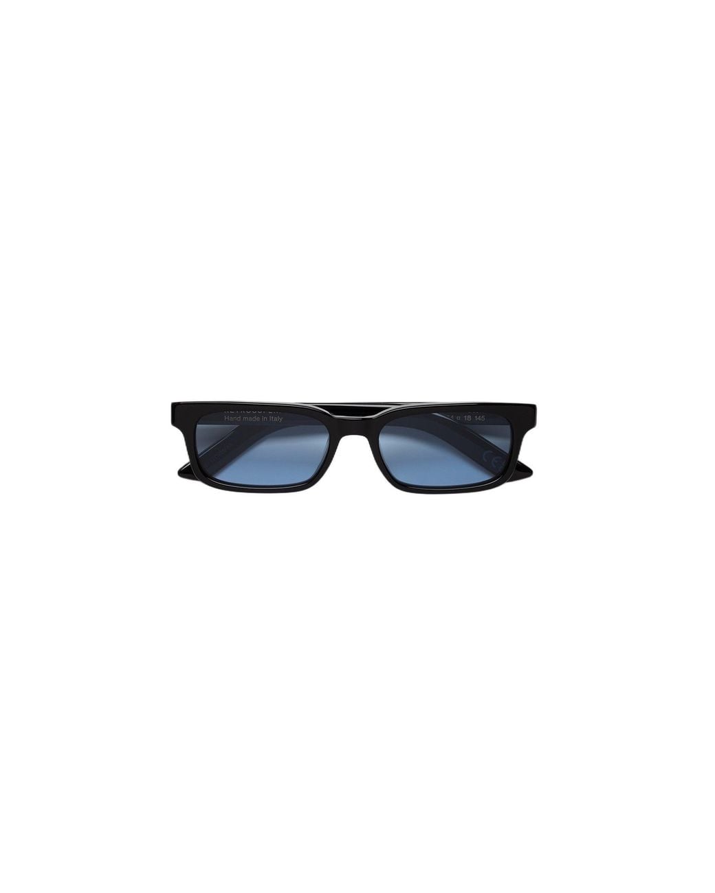 Retrosuperfuture Black Xh9 Gesto Azure Sunglasses Acetate Squared Normal