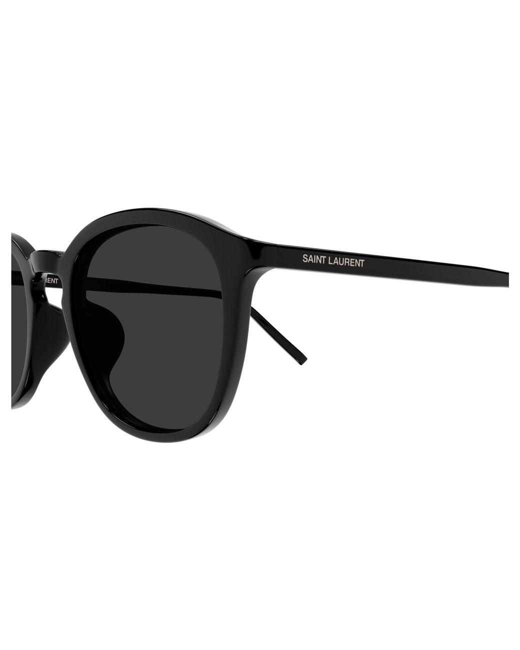 Saint Laurent Black Sl 782/K 001 Sunglasses Acetate Round